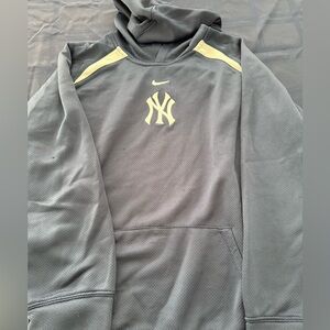 Kids Nike lined mesh New York Yankees hoodie, XL (20) navy
